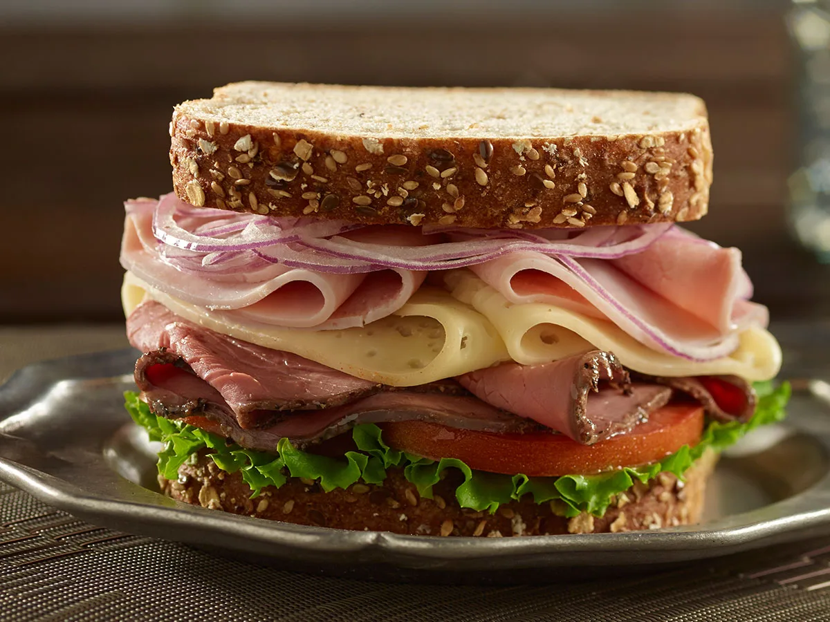 Station Deli food close-up
