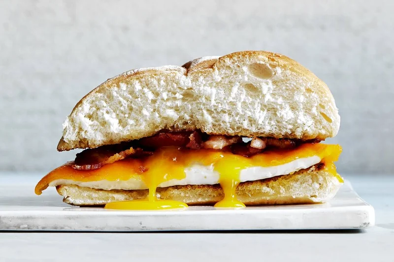 Boar's Head breakfast sandwich